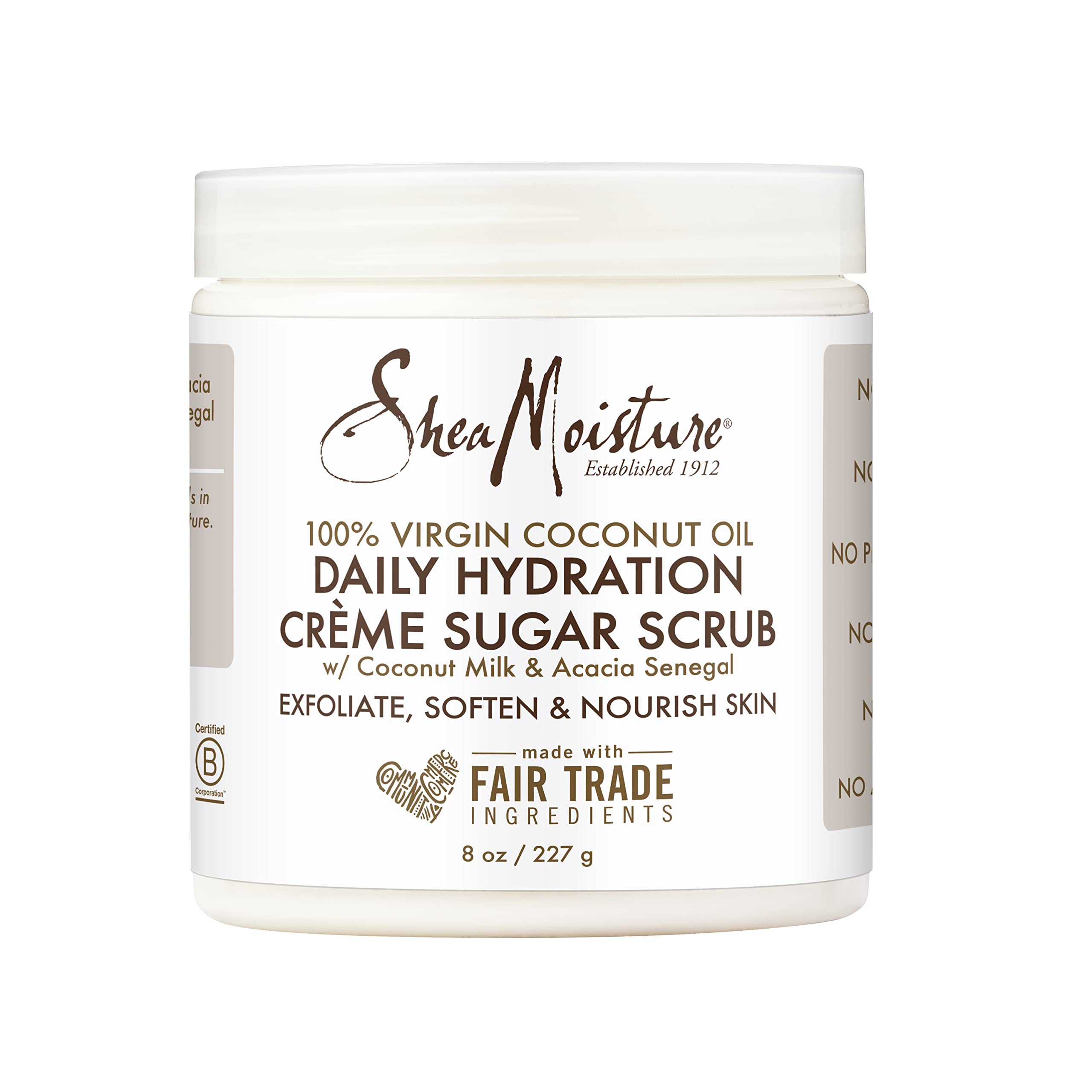 Exfoliante Corporal Sheamoisture de Hidratación Diaria con Coco 240 ml -Venta Internacional