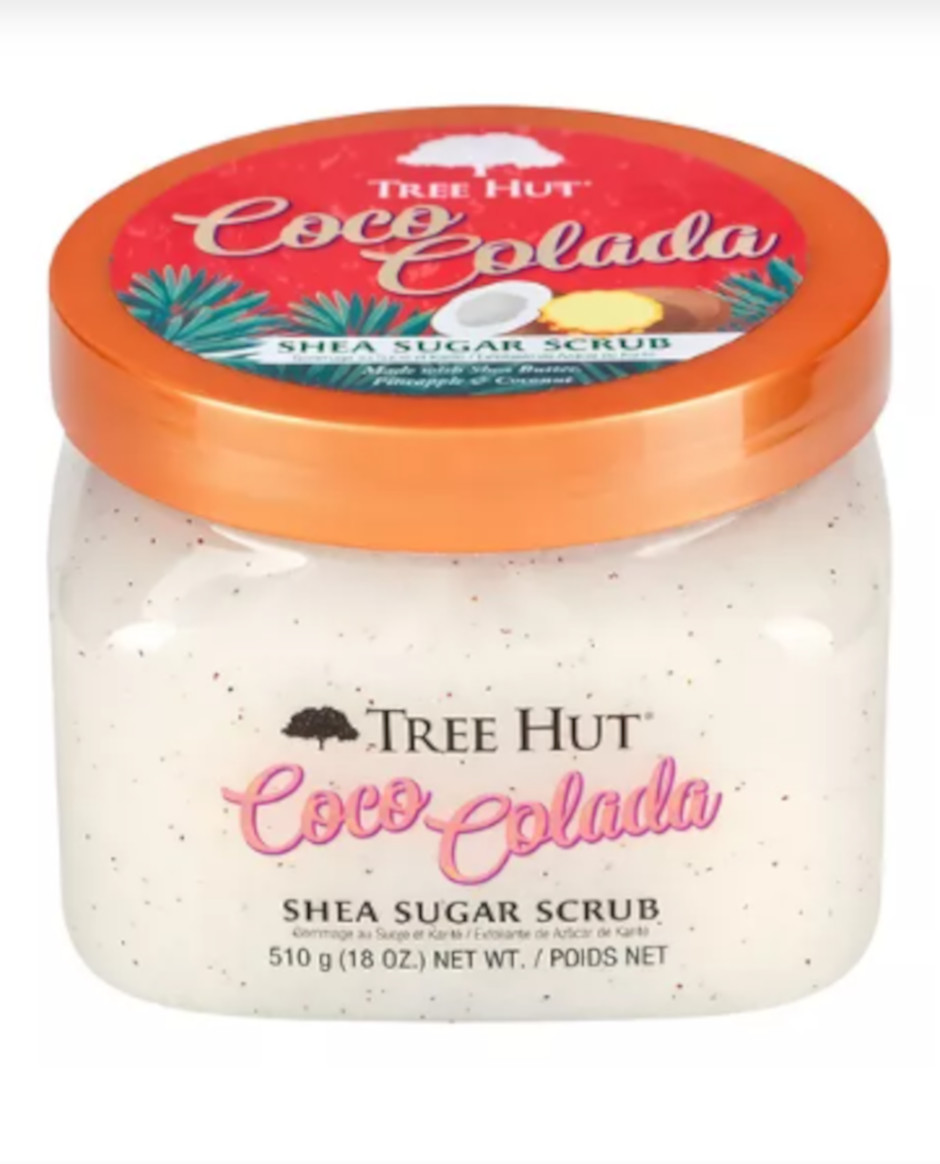 Foto 4 pulgar | Exfoliante Corporal Tree Hut Coco Colada + Termo de Agua Güish