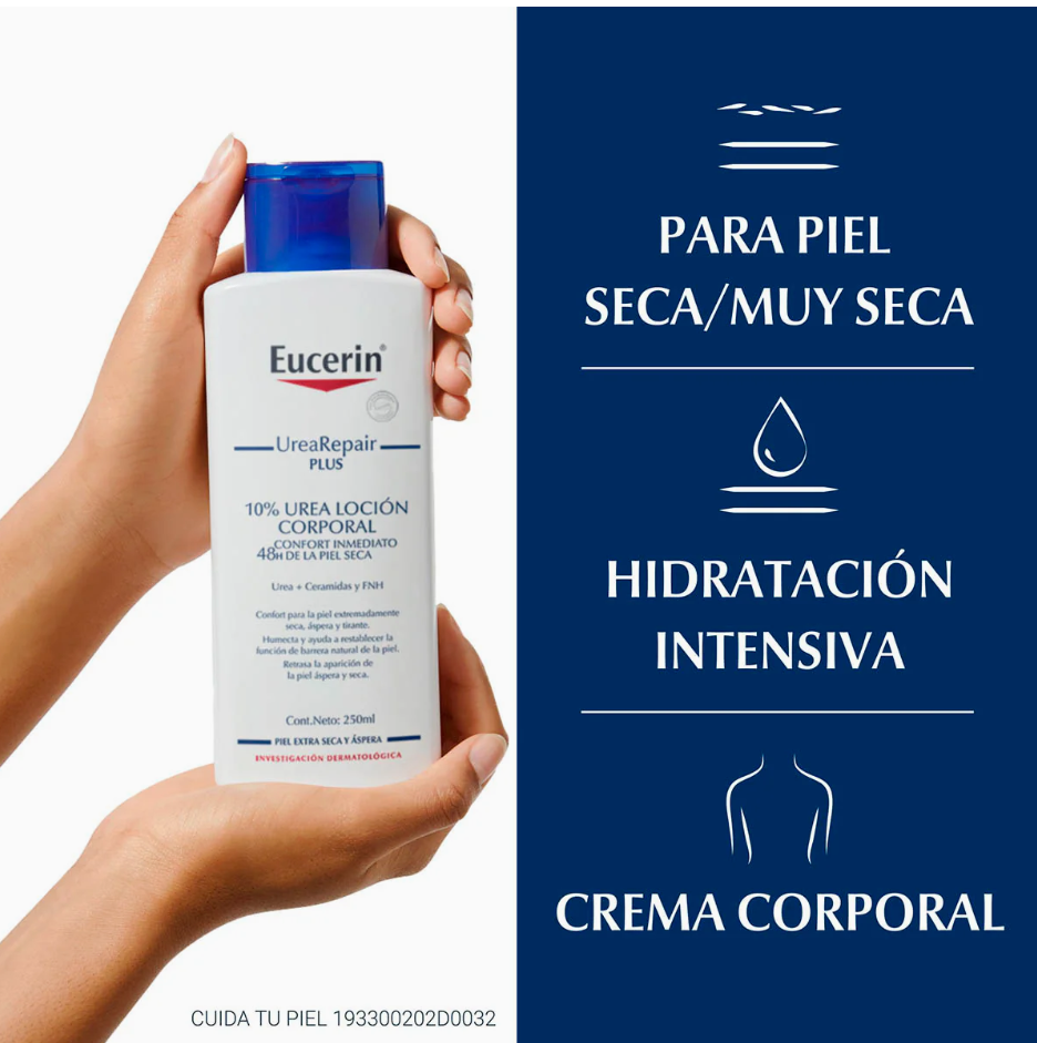 Foto 4 | Eucerin Loción Corporal Urea Repair Plus 10% 250ml | Hidratación Intensa 48h Para Piel Seca, Escamada Y Sensible