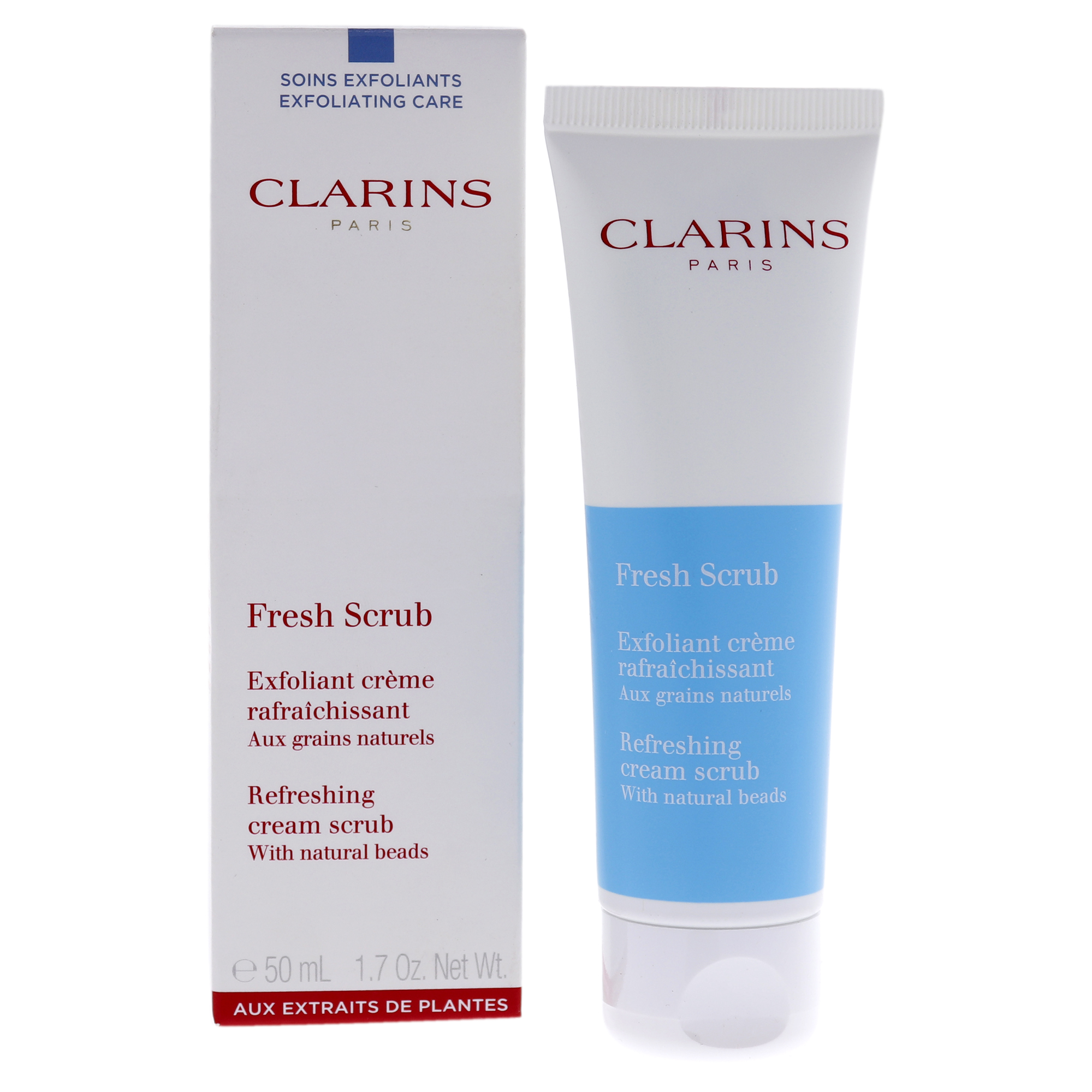 Foto 2 pulgar | Exfoliante Facial Clarins Fresh Scrub Crema Refrescante 50 Ml - Venta Internacional.