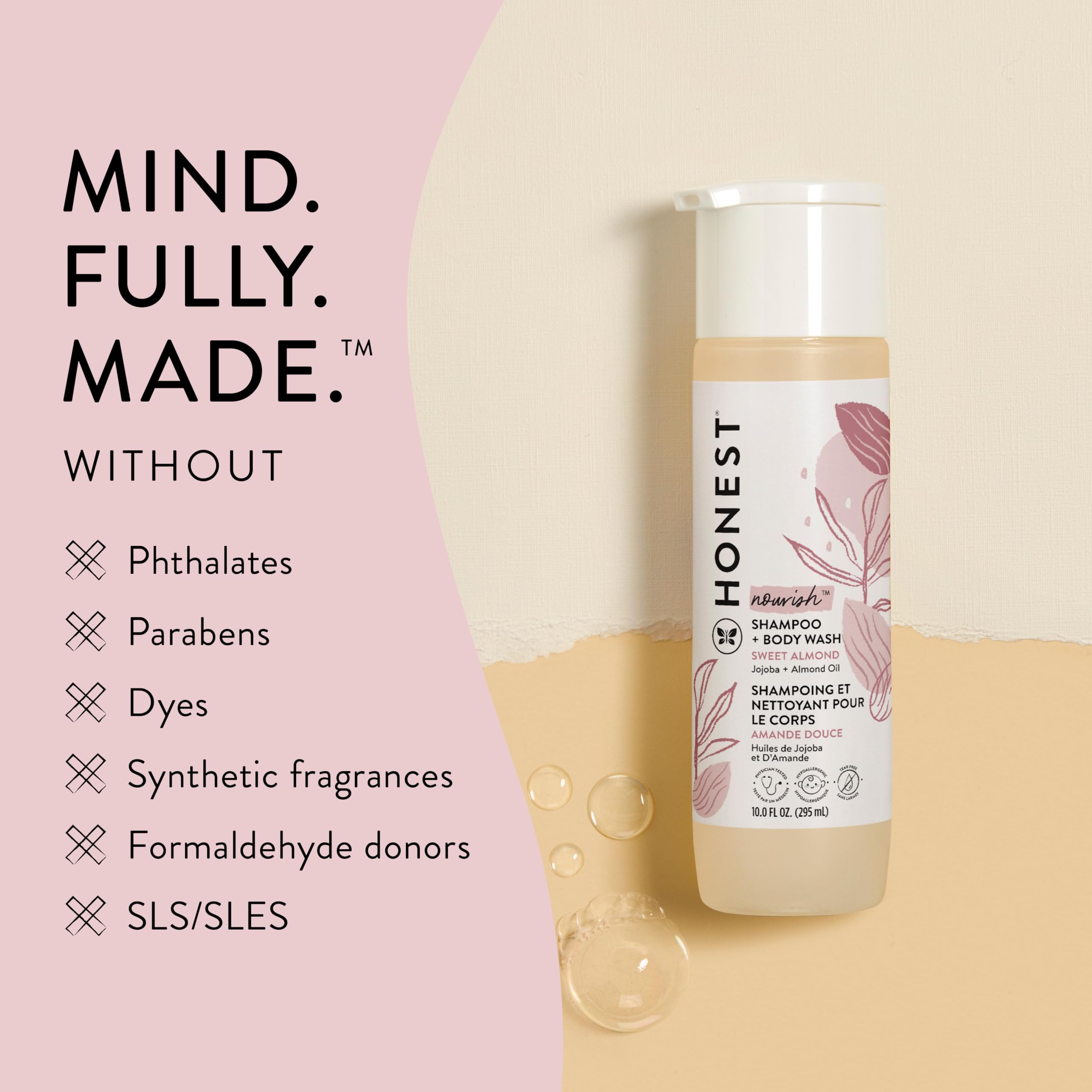 Foto 5 | Champú Limpiador Y Gel De Baño The Honest Company 2 En 1, 300 Ml - Venta Internacional.