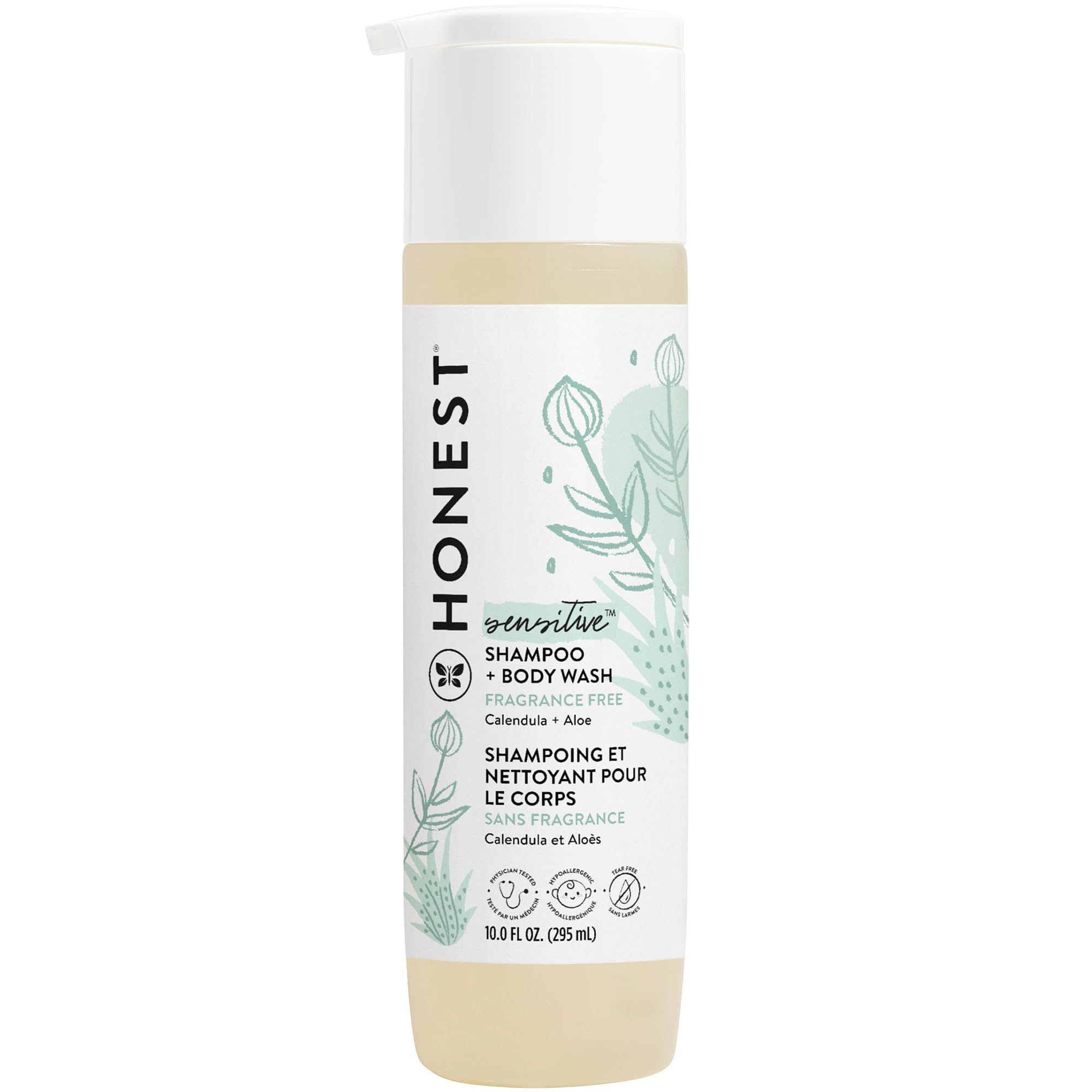 Champú Limpiador Y Gel De Baño The Honest Company 2 En 1, 300 Ml - Venta Internacional.