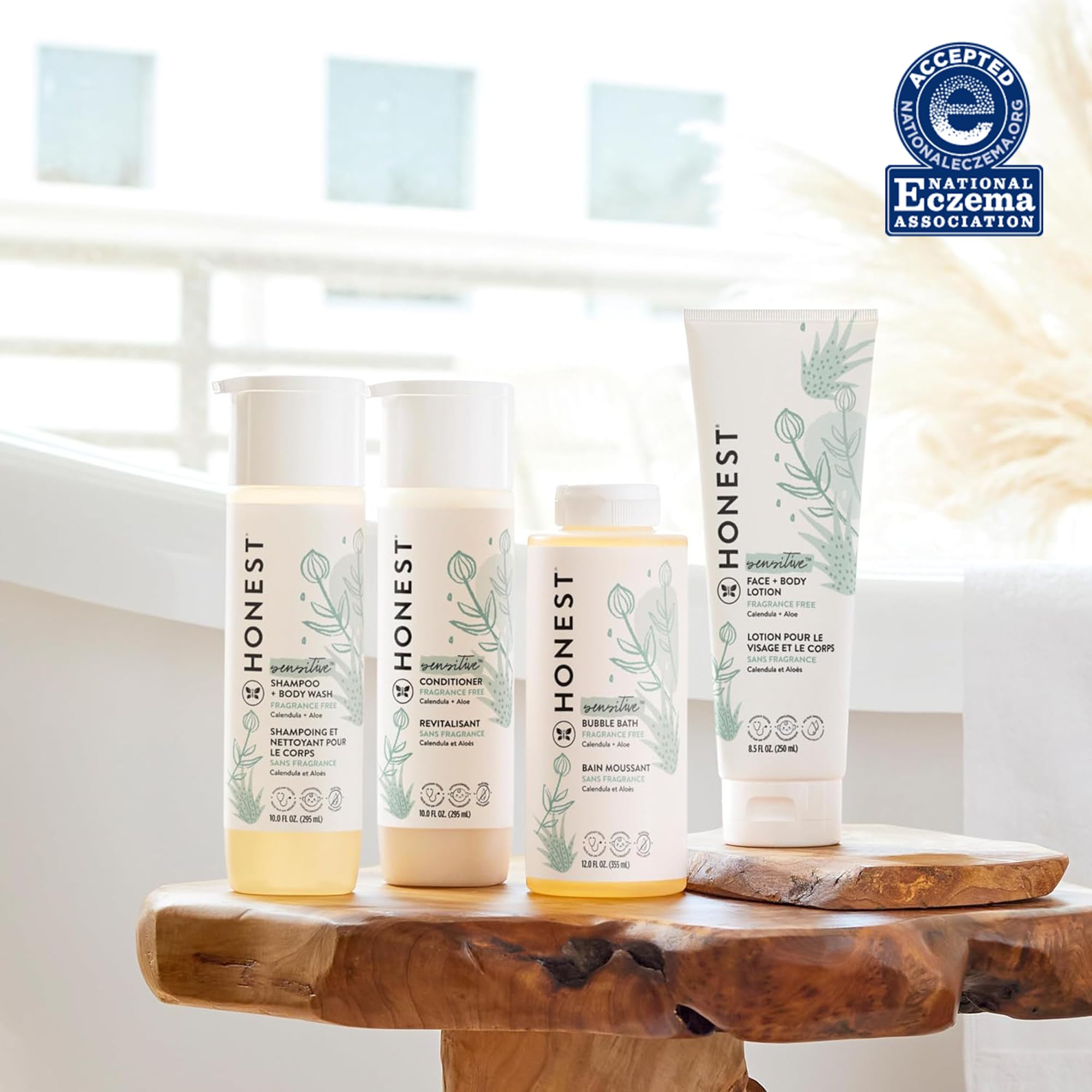 Foto 4 pulgar | Champú Limpiador Y Gel De Baño The Honest Company 2 En 1, 300 Ml - Venta Internacional.