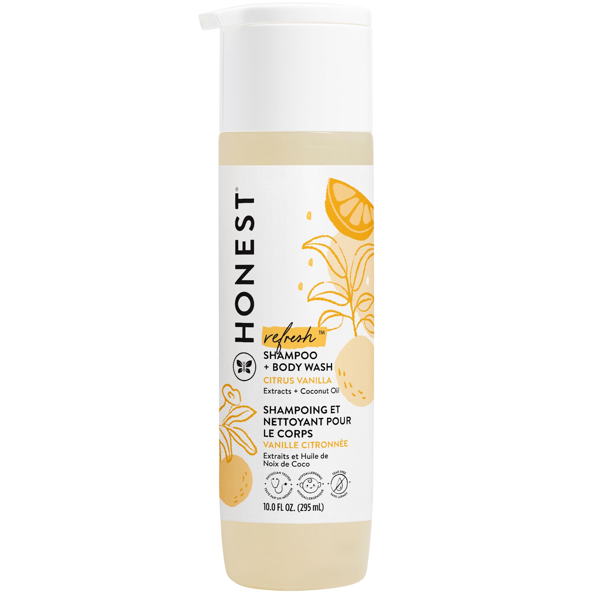 Champú Limpiador Y Gel De Baño The Honest Company 2 En 1, 300 Ml - Venta Internacional.