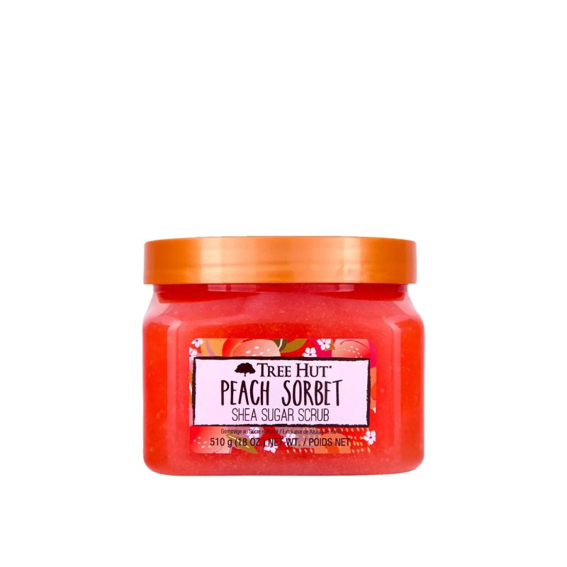 Foto 2 pulgar | Tree Hut Exfoliante Corporal Peach Sorbet Shea Sugar Scrub 510 Grs.