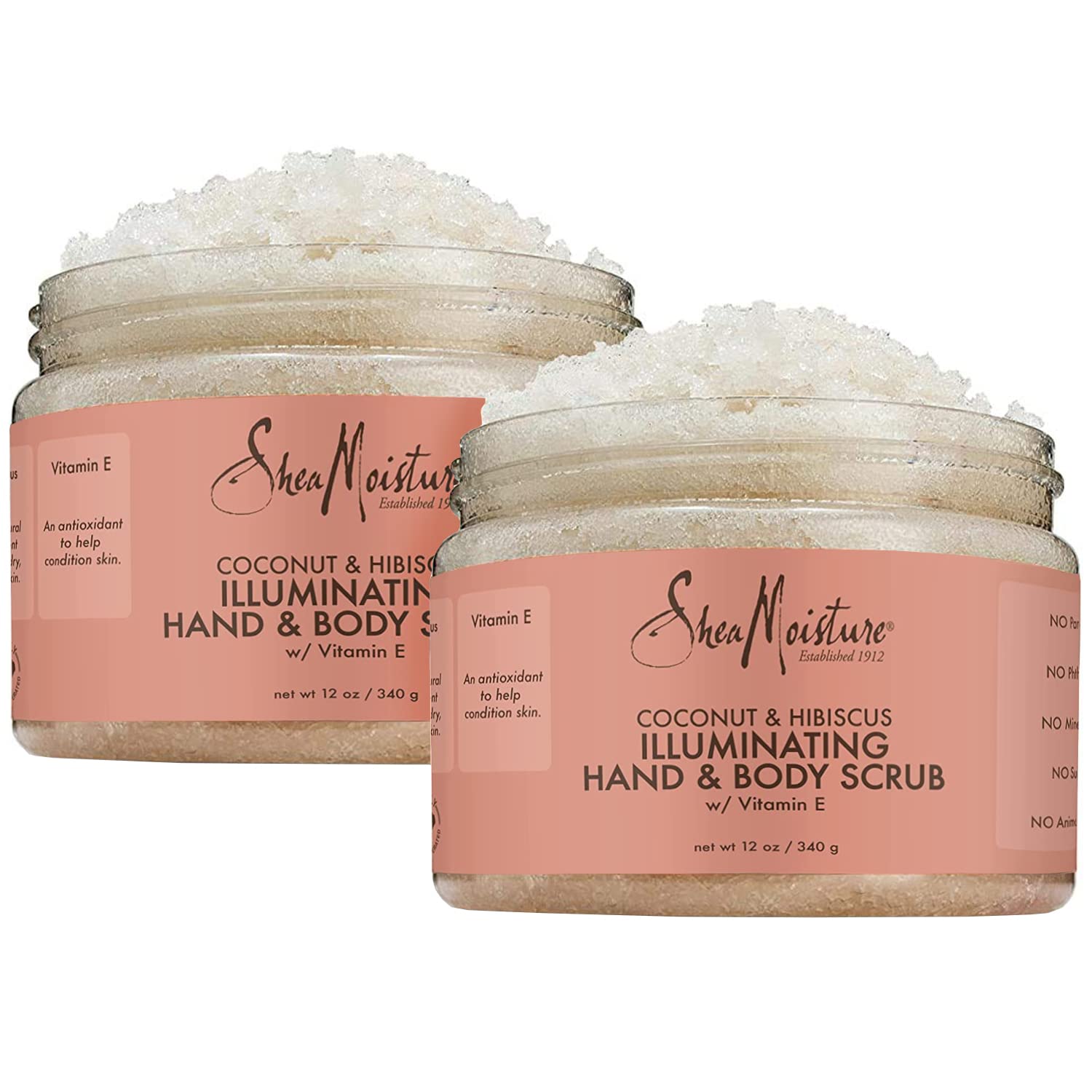 Exfoliante Corporal Shea Moisture de Coco  360 ml 2 Piezas - Venta Internacional