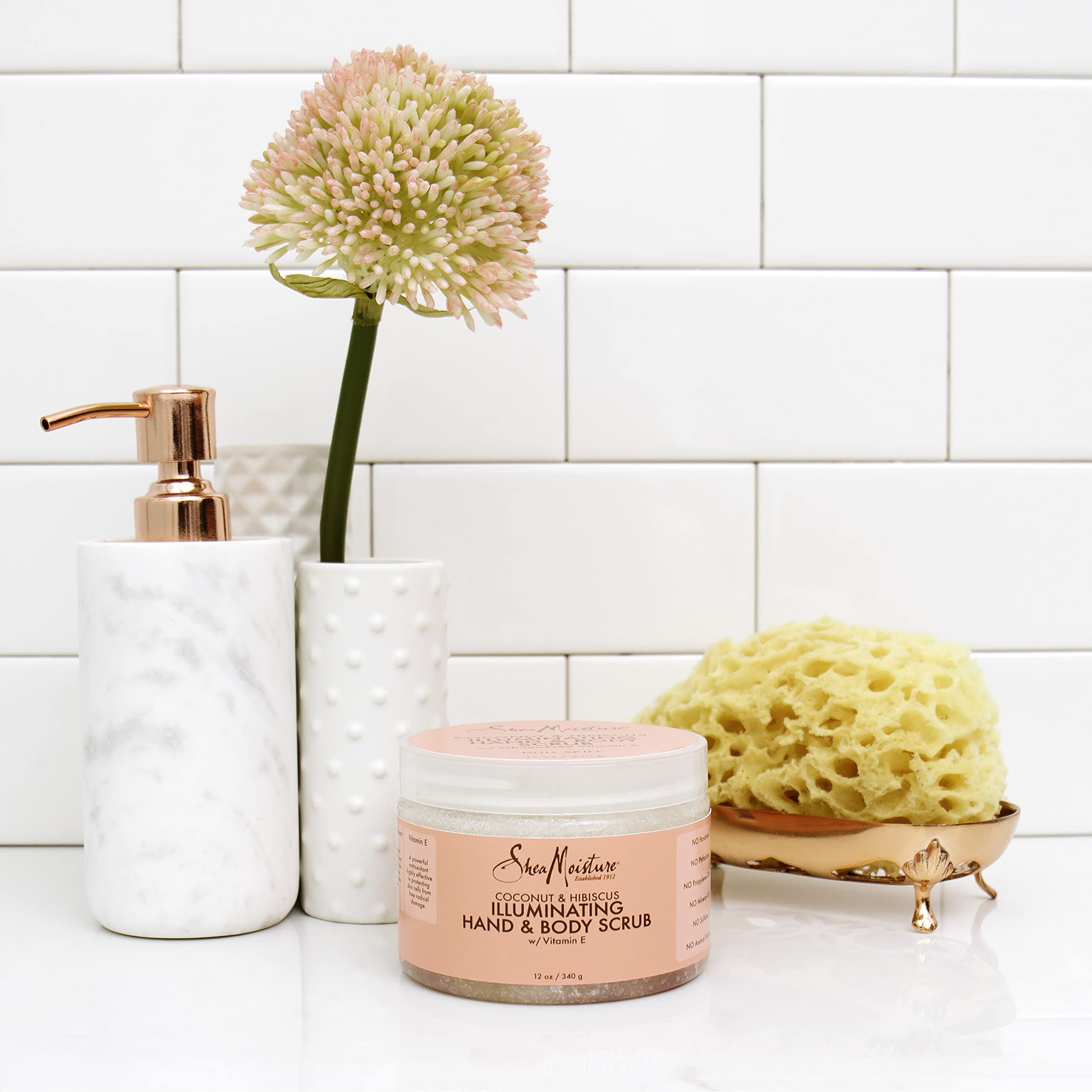 Foto 6 pulgar | Exfoliante Corporal Shea Moisture de Coco  360 ml 2 Piezas - Venta Internacional