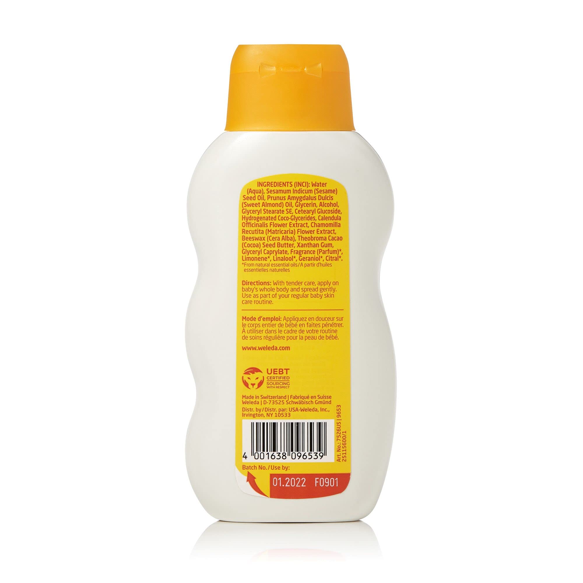 Foto 4 pulgar | Set De 3 Piezas De Champú Y Gel De Baño Weleda Baby Calendula 2 En 1 - Venta Internacional.