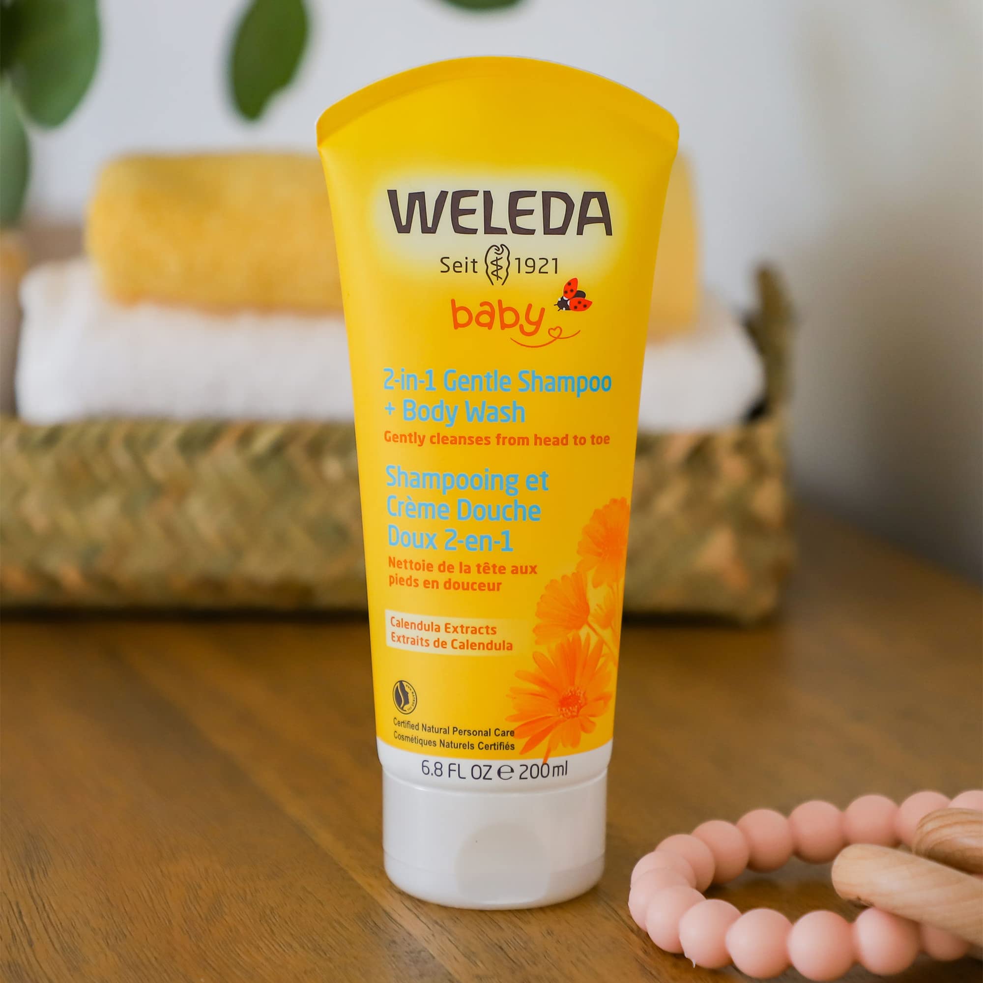 Foto 3 pulgar | Champú Y Gel De Baño Weleda Baby Calendula 200 Ml - Venta Internacional.