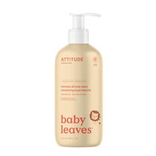 Foto 1 | Champú Y Gel De Baño Attitude 2 En 1 Para Bebé 473 Ml - Venta Internacional.