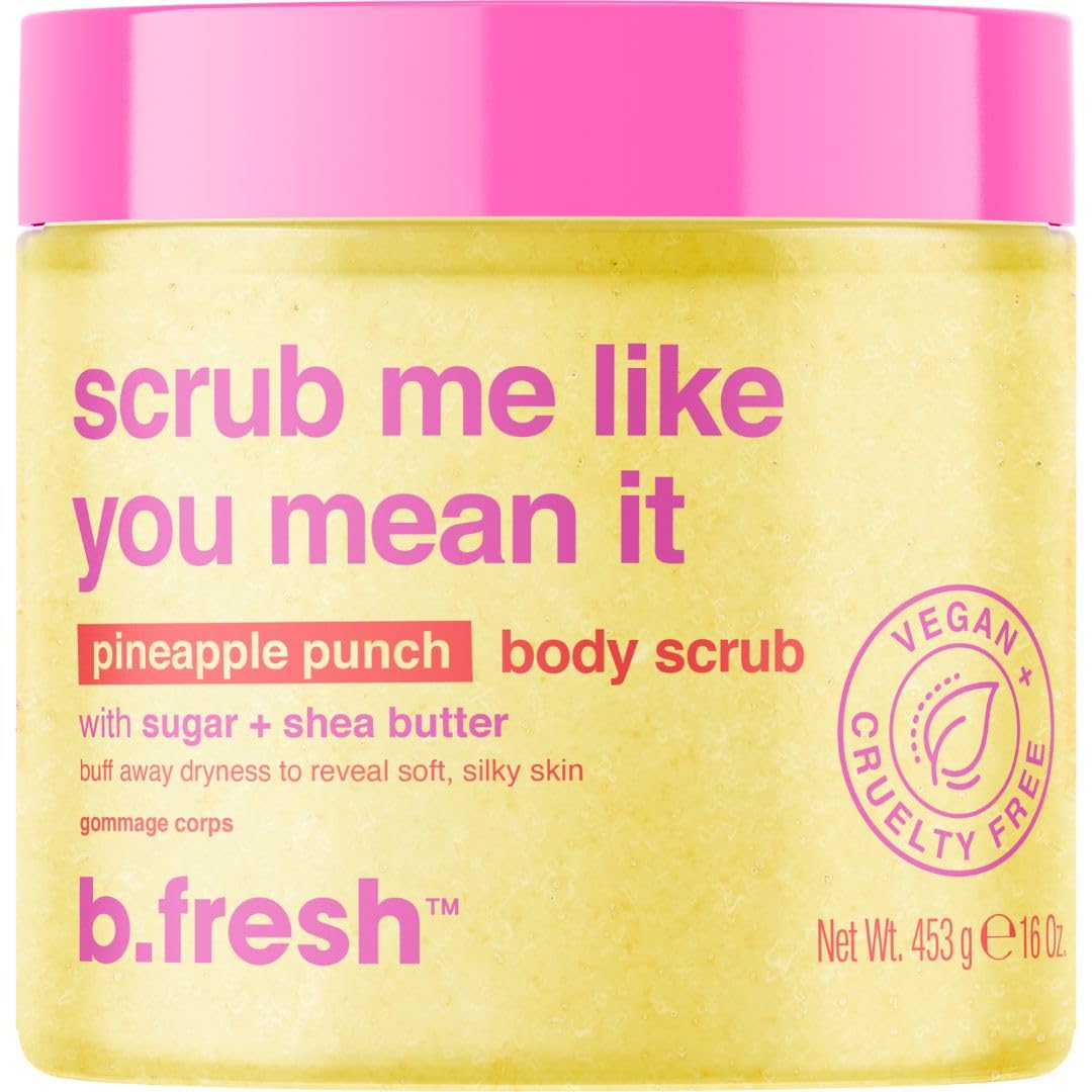 Foto 2 pulgar | Exfoliante Corporal B.fresh Scrub Me Like You Mean It Pineapple 480 Ml - Venta Internacional.
