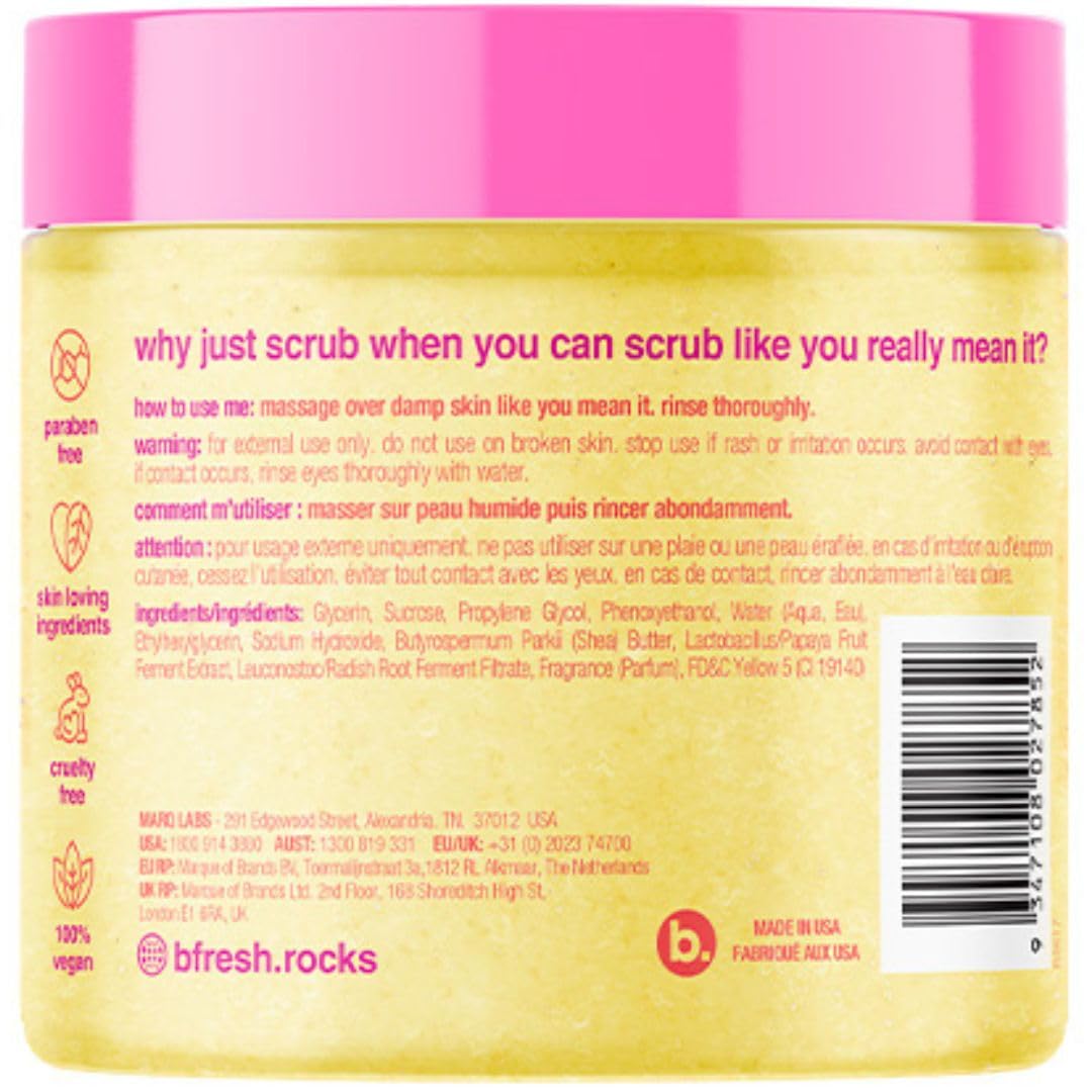 Foto 3 pulgar | Exfoliante Corporal B.fresh Scrub Me Like You Mean It Pineapple 480 Ml - Venta Internacional.