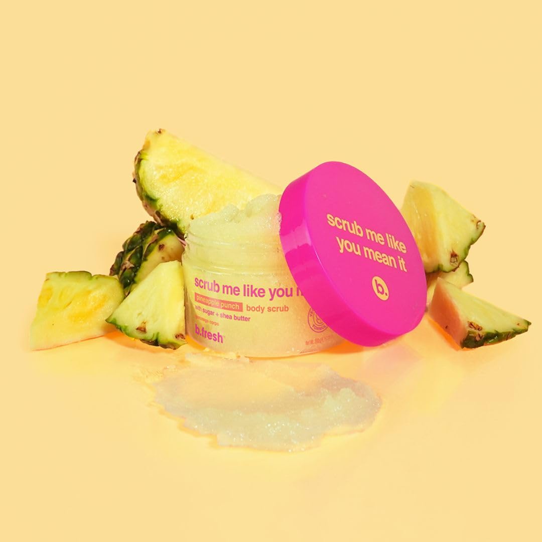 Foto 5 pulgar | Exfoliante Corporal B.fresh Scrub Me Like You Mean It Pineapple 480 Ml - Venta Internacional.
