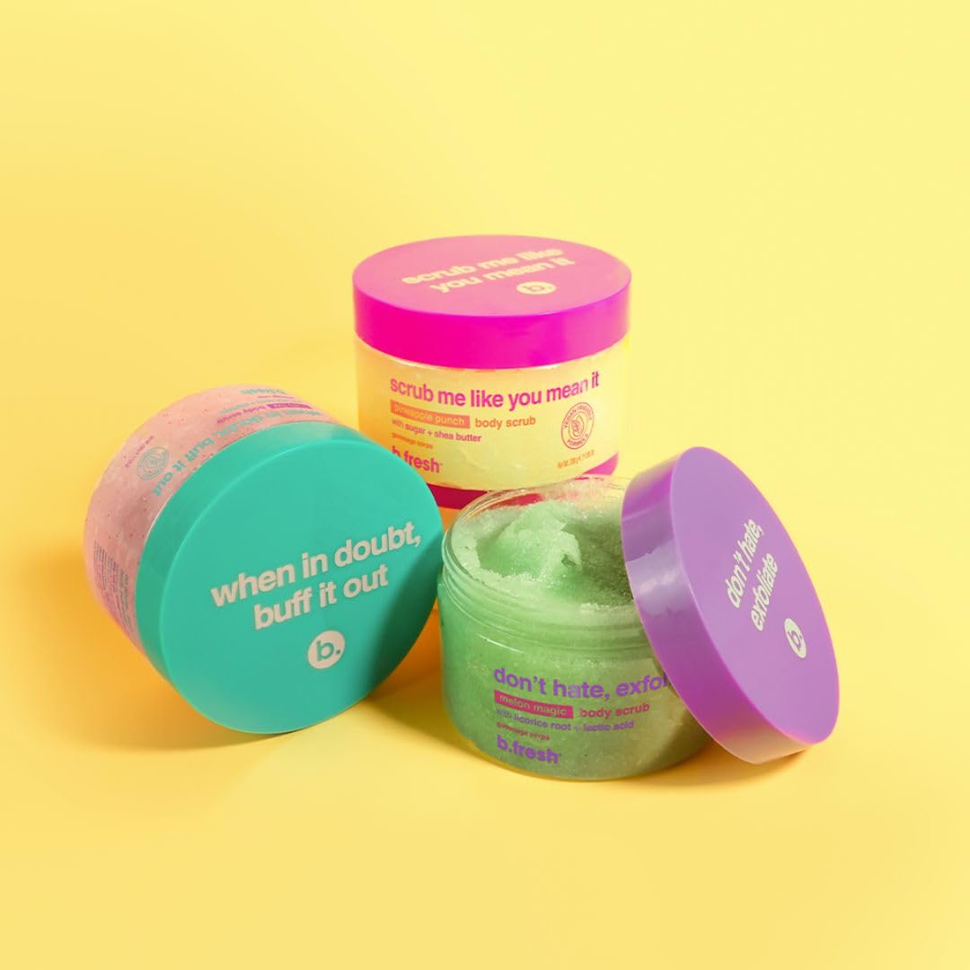 Foto 7 pulgar | Exfoliante Corporal B.fresh Scrub Me Like You Mean It Pineapple 480 Ml - Venta Internacional.