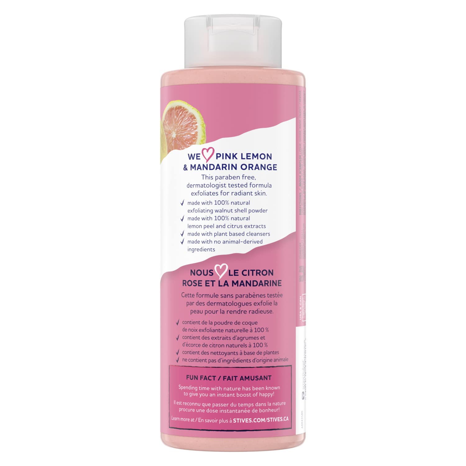 Foto 3 pulgar | Gel de Baño Exfoliante St. Ives Limón y Mandarina 2 Frascos de 473 ml C/U - Venta Internacional