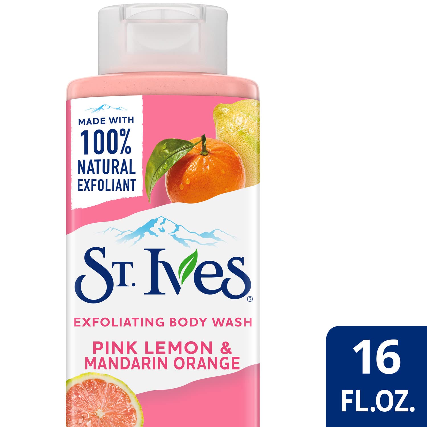 Foto 4 pulgar | Gel de Baño Exfoliante St. Ives Limón y Mandarina 2 Frascos de 473 ml C/U - Venta Internacional
