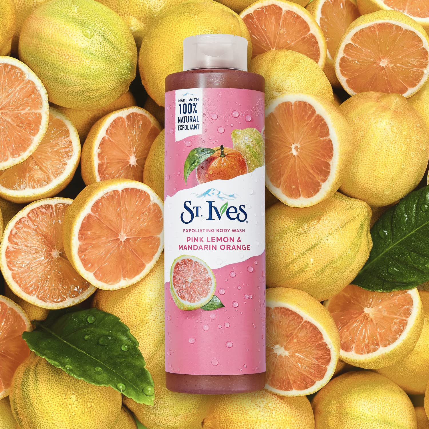 Foto 5 pulgar | Gel de Baño Exfoliante St. Ives Limón y Mandarina 2 Frascos de 473 ml C/U - Venta Internacional