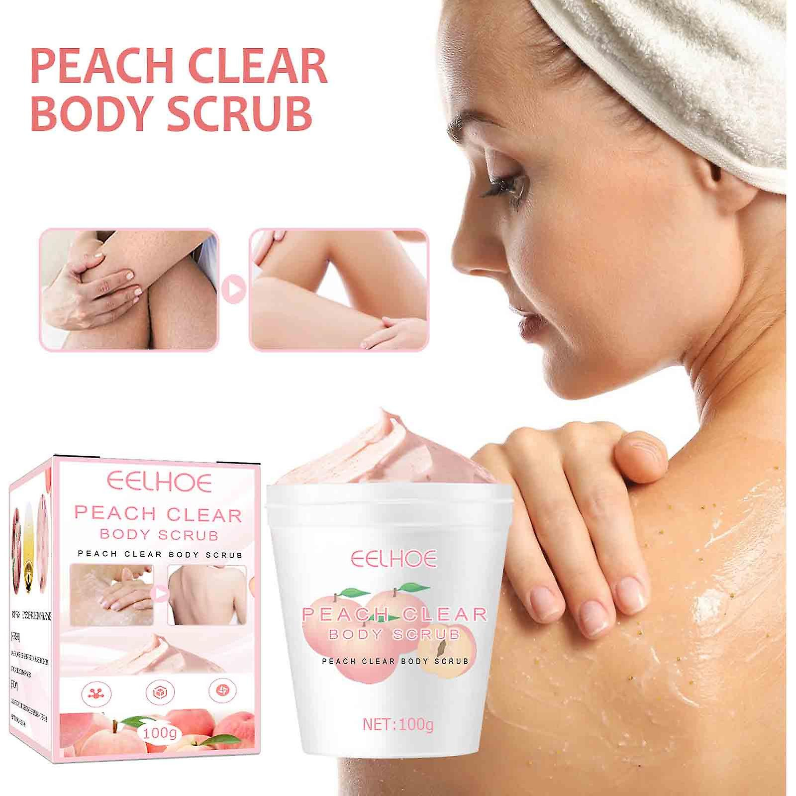 Foto 3 pulgar | Crema Exfoliante Corporal Huoguo Peach Para Limpieza Profunda Y Blanqueamiento De La Piel - Venta Internacional.