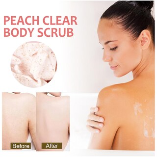 Foto 4 | Crema Exfoliante Corporal Huoguo Peach Para Limpieza Profunda Y Blanqueamiento De La Piel - Venta Internacional.