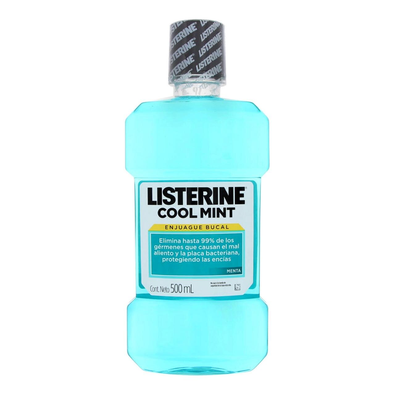 Foto 2 pulgar | Enjuague Bucal Listerine Cool Mint 500ml