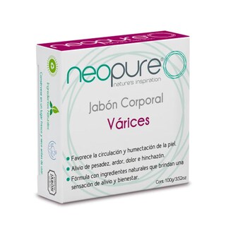 Foto 1 | Jabón Corporal Neopure contra Várices 100 g