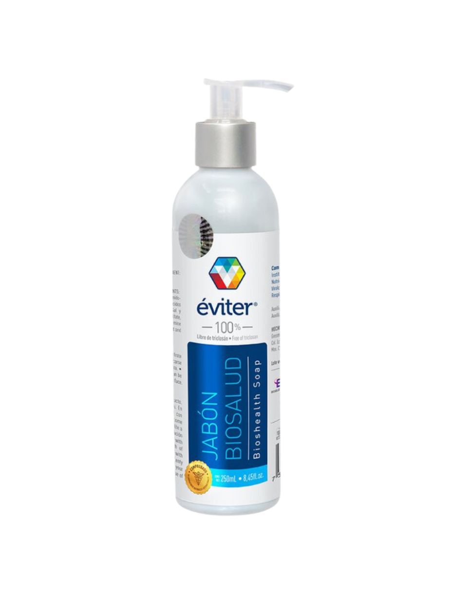 Foto 1 | Jabón Antiséptico Biosalud Éviter 250 Ml