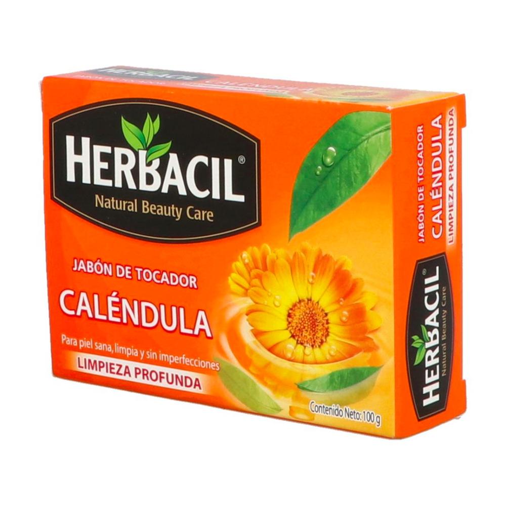 Foto 3 pulgar | Jabón Herbacil Caléndula 100 Gr