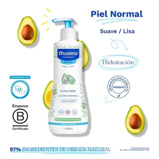 Foto 3 | Gel de Baño Mustela Piel Normal 500 ml