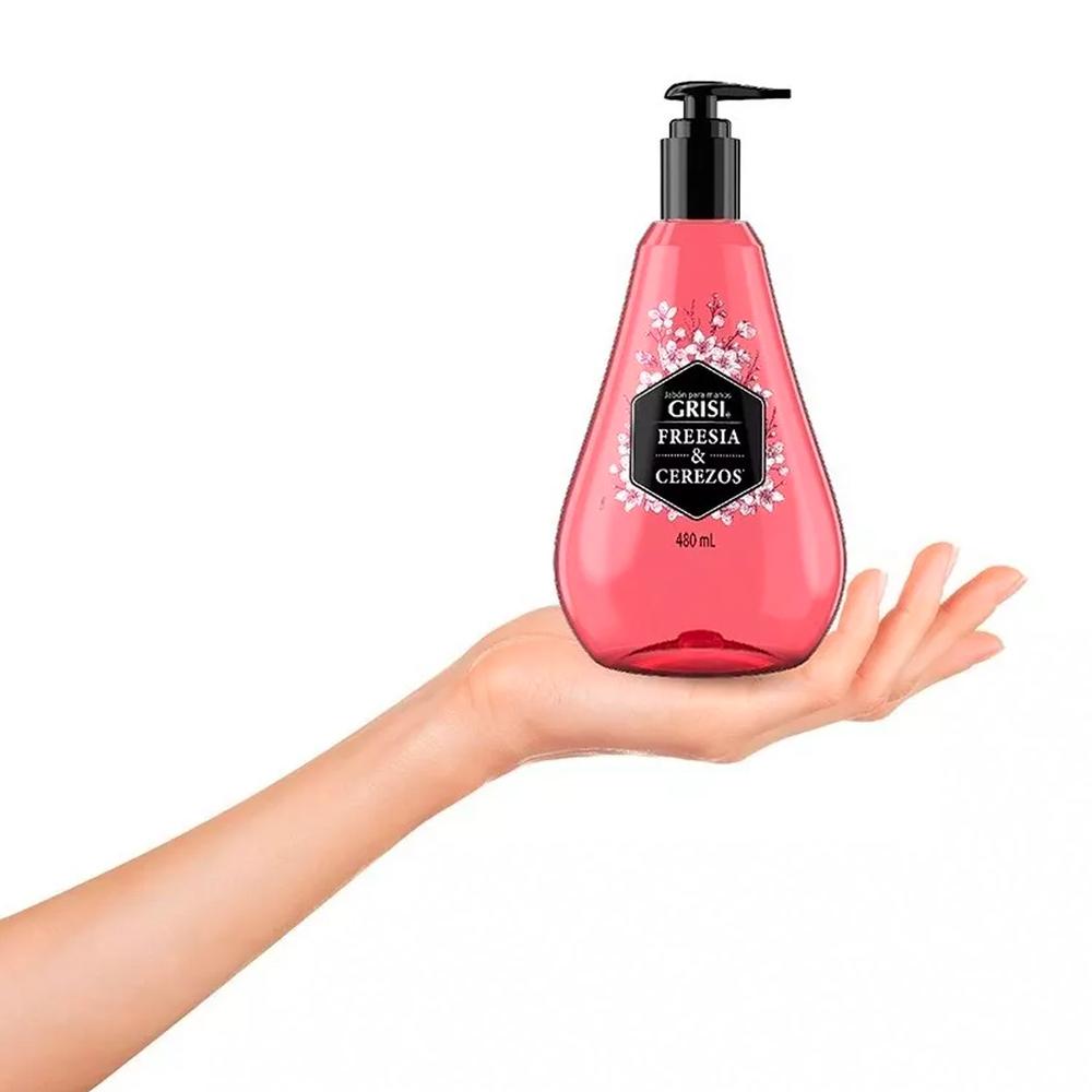 Foto 4 pulgar | Jabón para Manos Grisi Freesia & Cerezos 480 ml