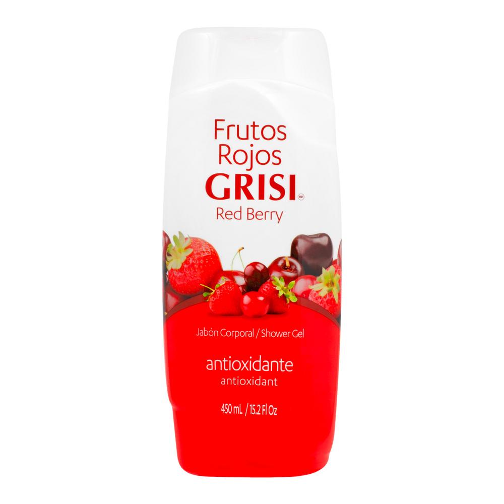 Foto 2 pulgar | Jabón Líquido Corporal Grisi Frutos Rojos 450 Ml
