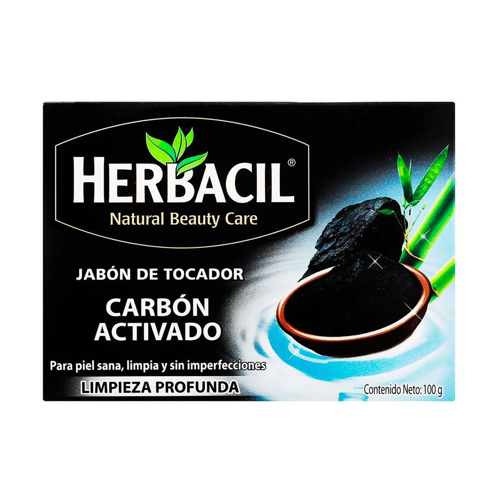 Foto 1 | Jabón En Barra Herbacil Carbón Activado 100 Gr