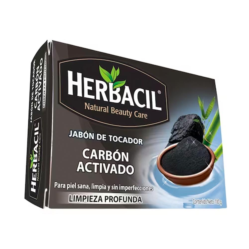 Foto 2 | Jabón En Barra Herbacil Carbón Activado 100 Gr