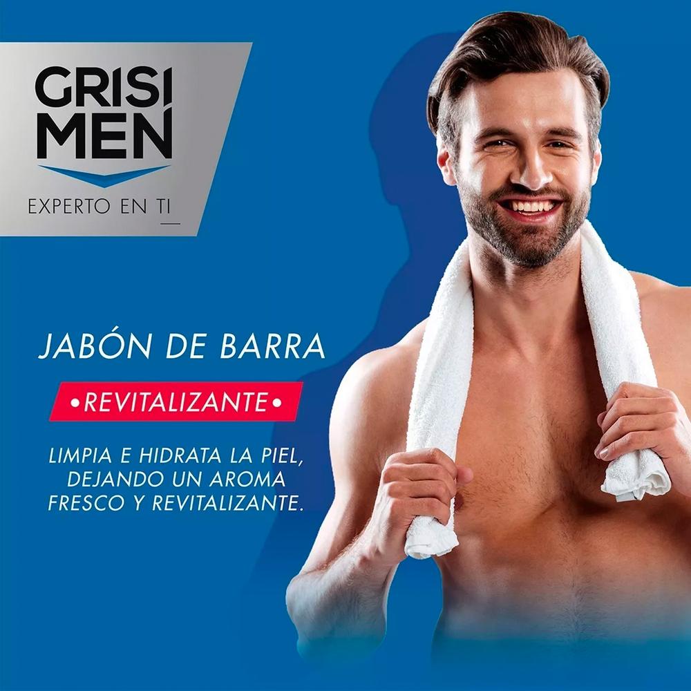 Foto 3 | Jabón Corporal Grisi Men 125 g