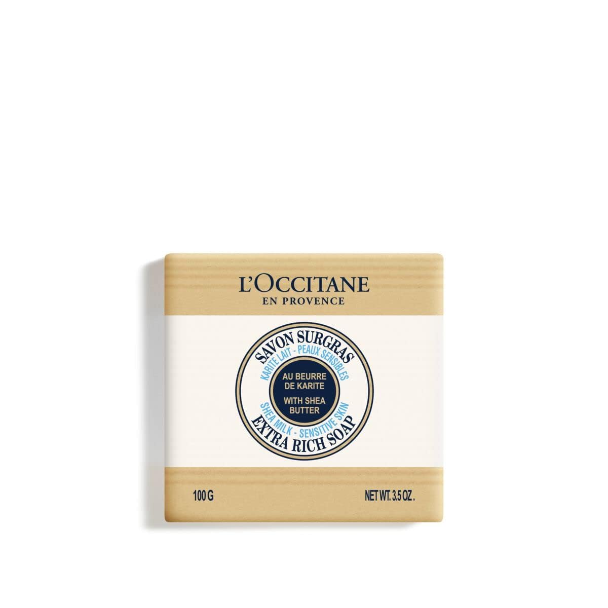 Jabón L'occitane De Leche De Karité Para Piel Sensible Extra Rico, 100 Ml - Venta Internacional.