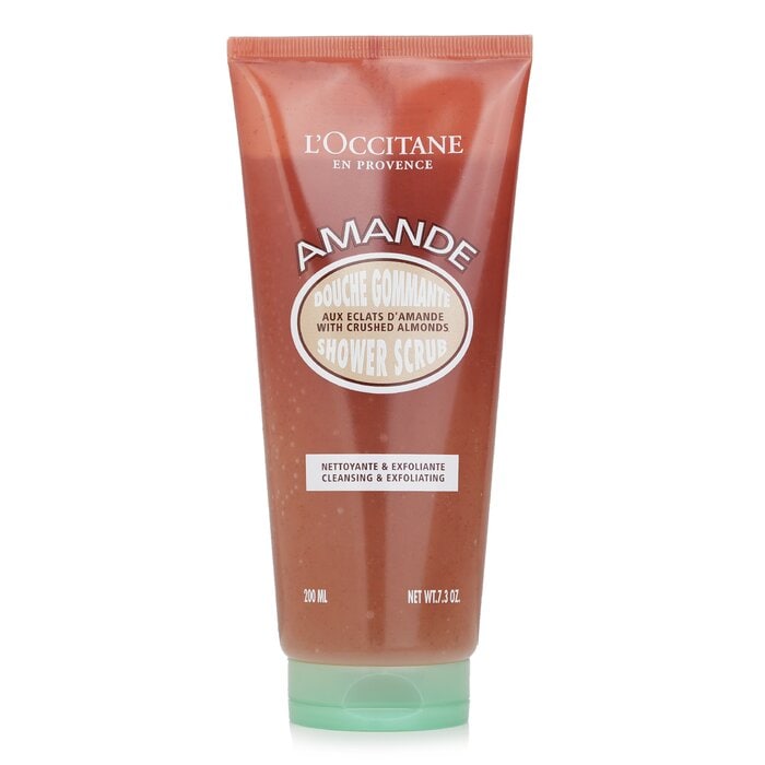Exfoliante De Ducha Con Aceite De Almendras L'occitane Con Cáscaras Trituradas, 200 Ml - Venta Internacional. $582