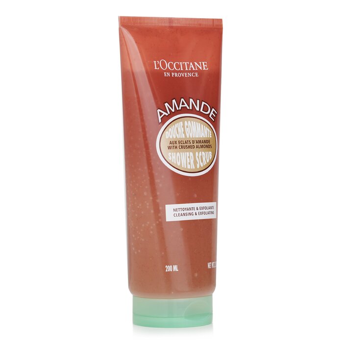 Foto 5 | Exfoliante De Ducha Con Aceite De Almendras L'occitane Con Cáscaras Trituradas, 200 Ml - Venta Internacional.