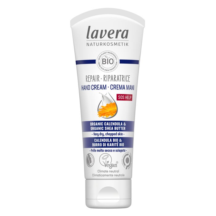 Crema De Manos Sos Help Repar Lavera Organic Caléndula Shea - Venta Internacional.