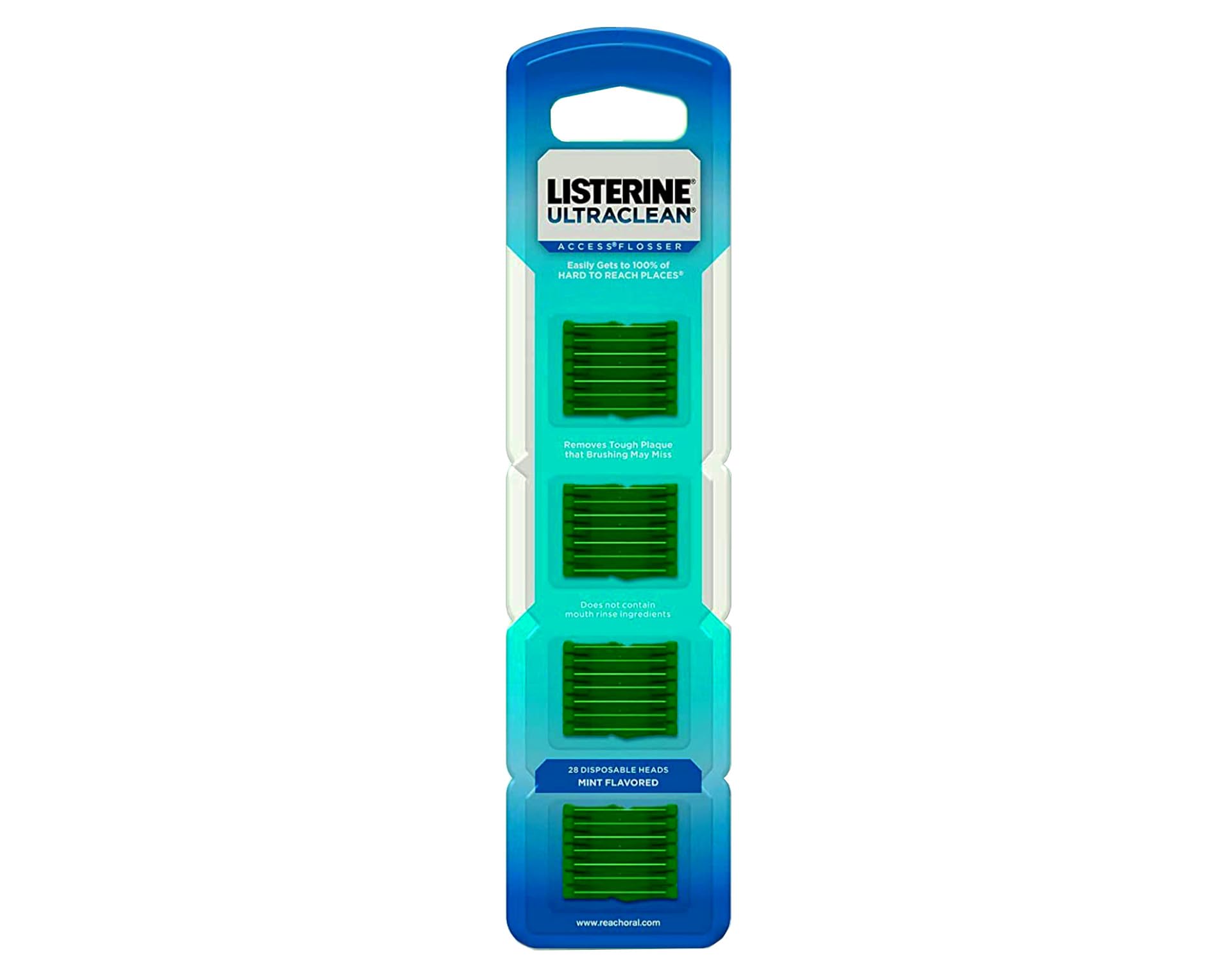 Cabezales De Recambio De Hilo Dental Listerine Ultraclean Access, 28 Unidades, 3 Unidades - Venta Internacional.