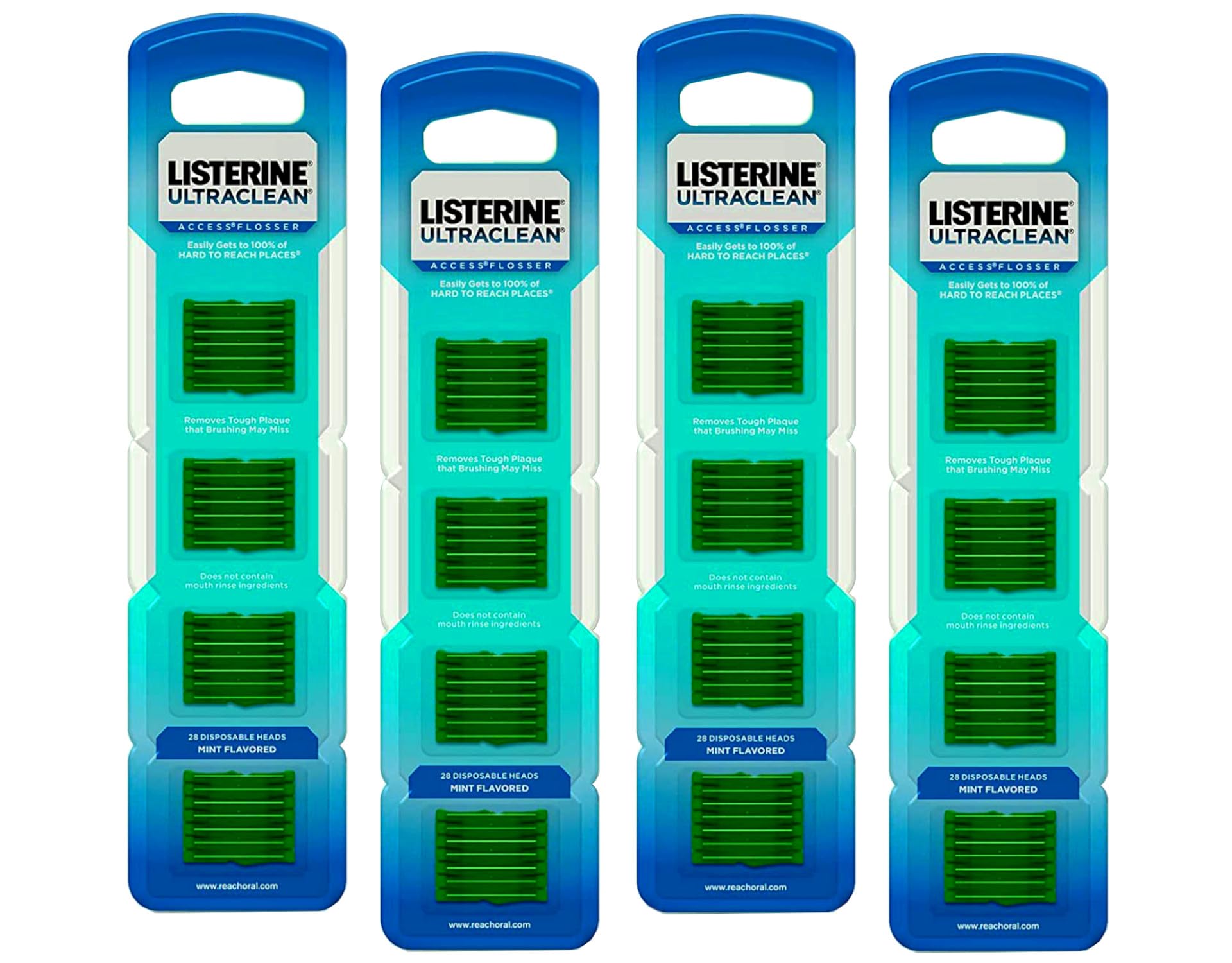 Cabezales Desechables Listerine Ultraclean Access X28 - Venta Internacional.