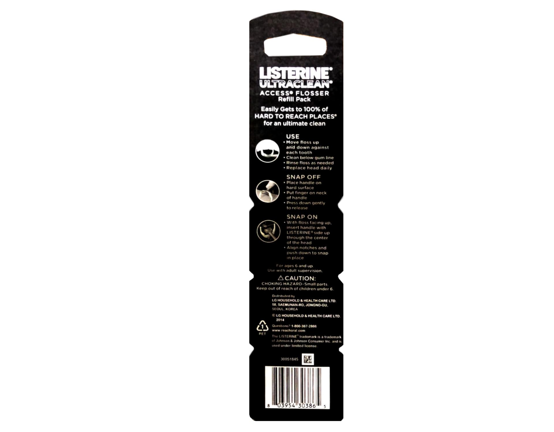 Foto 4 pulgar | Cabezales Desechables Listerine Ultraclean Access X28 - Venta Internacional.