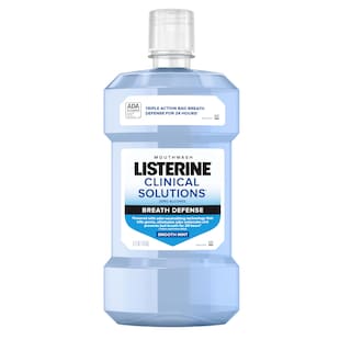 Foto 1 | Enjuague Bucal Listerine Clinical Solutions Breath Defense, 1 Litro - Venta Internacional.