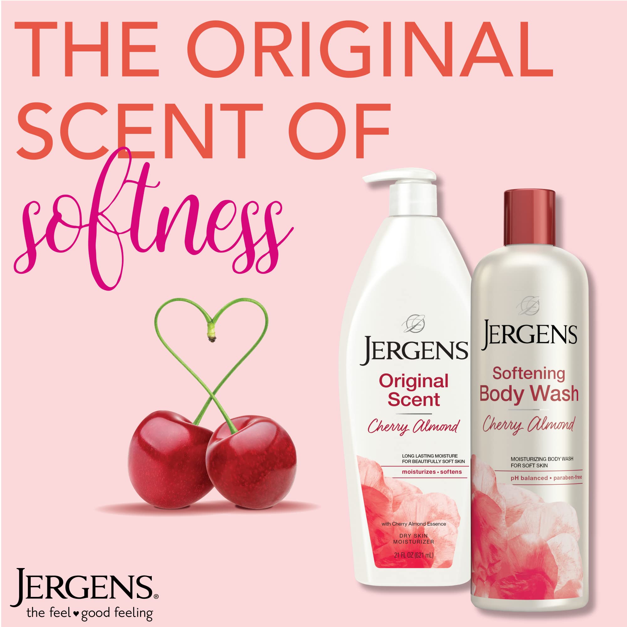 Foto 2 | Paquete De Crema Hidratante Y Gel De Baño Jergens Original Scent - Venta Internacional.