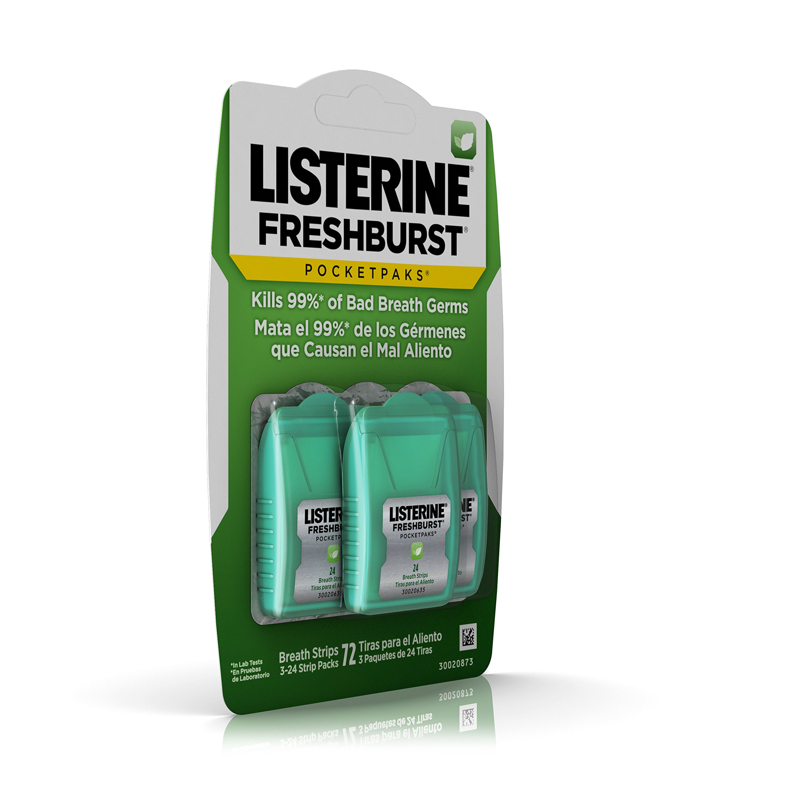 Foto 4 pulgar | Breath Strips Listerine Pocketpaks Fresh Burst, 72 Unidades, 2 Unidades - Venta Internacional.