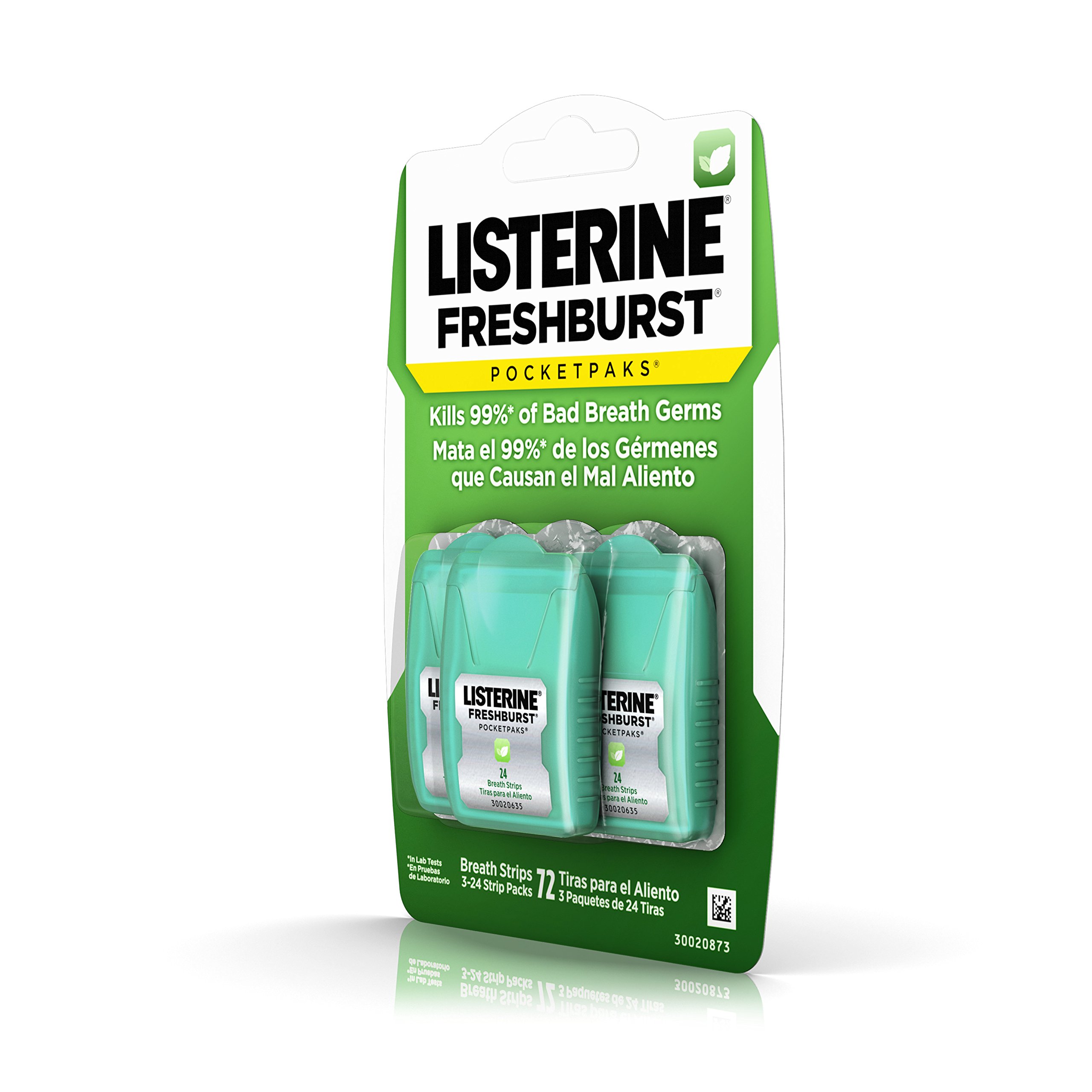 Foto 8 pulgar | Breath Strips Listerine Pocketpaks Fresh Burst, 72 Unidades, 2 Unidades - Venta Internacional.
