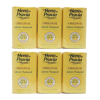 Foto 1 | Jabón Heno De Pravia, Grande, 130 Ml, Paquete De 6 Unidades, 100% Natural - Venta Internacional.