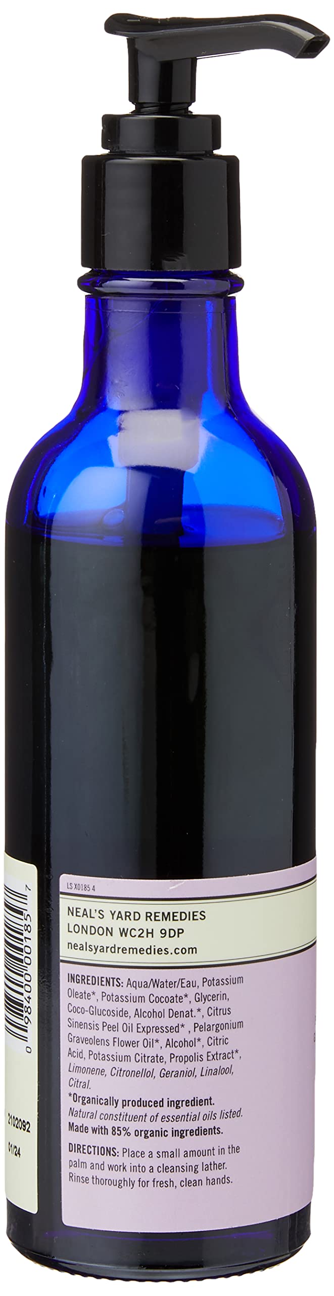 Foto 3 pulgar | Jabón De Manos Neal's Yard Remedies Con Geranio Y Naranja, 200 Ml - Venta Internacional.
