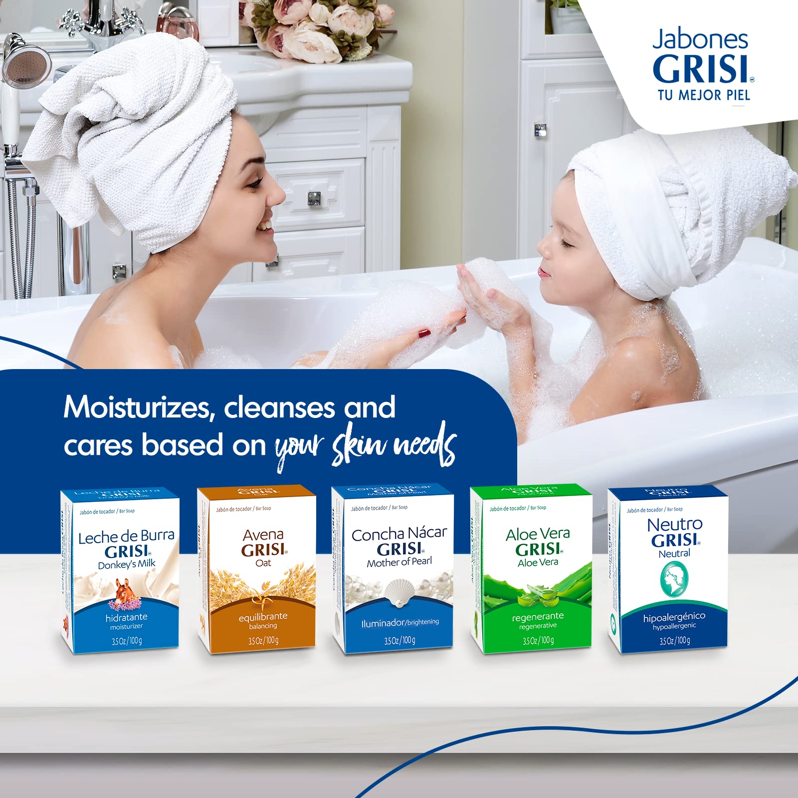 Foto 7 pulgar | Jabón Grisi Oat Cleansing Balancing Con Avena Natural, Paquete De 6 - Venta Internacional.