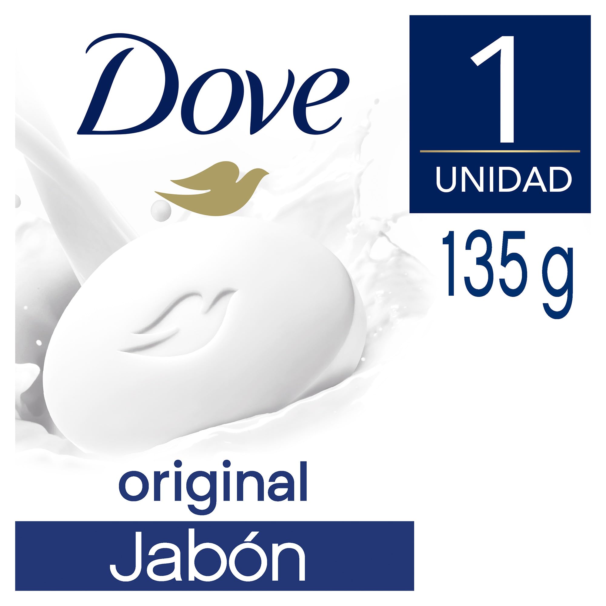 Foto 3 pulgar | Jabón En Barra Dove Blanco - Venta Internacional.