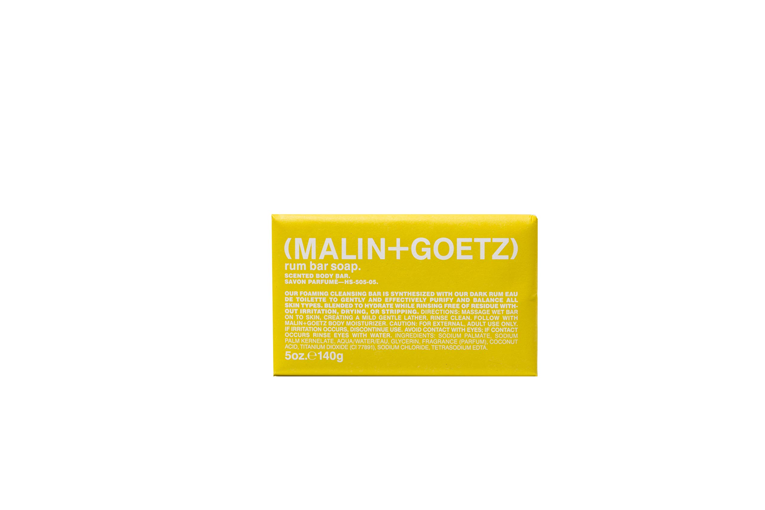 Barra De Ron De Jabón Malin+goetz 150 Ml Para Todo Tipo De Piel - Venta Internacional.