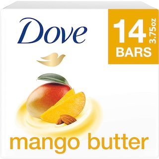 Foto 2 | Manteca De Mango Beauty Bar Dove, 14 Barras, 1050 Ml, Hidratante - Venta Internacional.